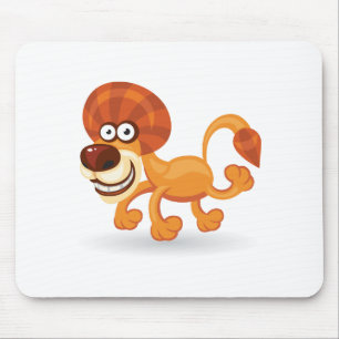 Cartoon baby Lion Mouse Mat
