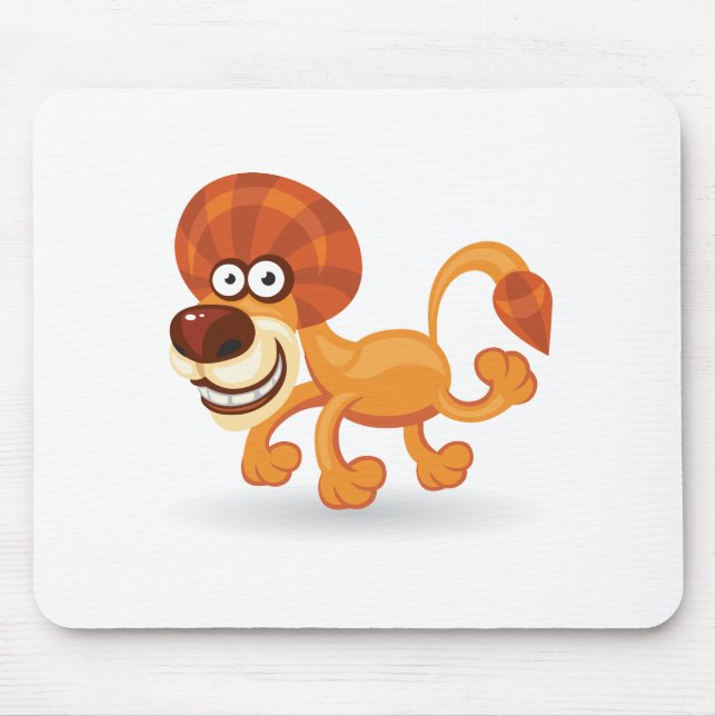 Cartoon baby Lion Mouse Mat (Front)