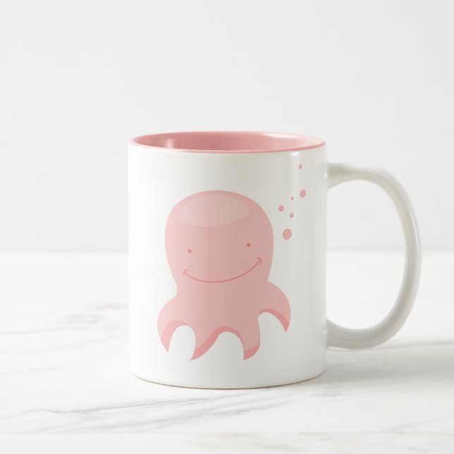 Cartoon Baby Octopus Cute Mug (Right)