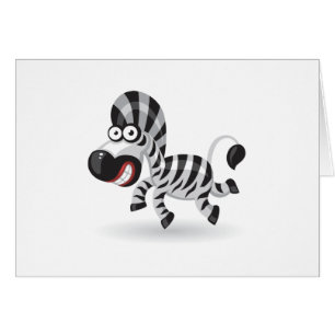 Cartoon baby Zebra