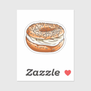 Cartoon bagel