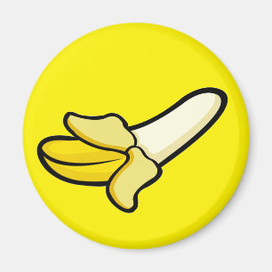 Cartoon Banana Fruit Magnet