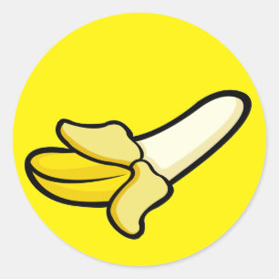 Cartoon Banana Fruit Sticker
