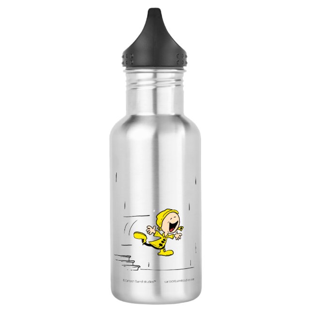 Cartoon Barrel studios' Ben water bottle. 532 Ml Water Bottle (Left)