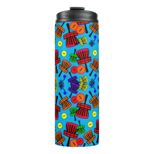 Cartoon Basket Thermal Tumbler