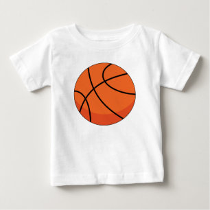 Cartoon Basketball Ball Baby T-Shirt