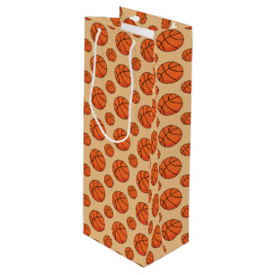 Cartoon Basketball Ball Wine Gift Bag