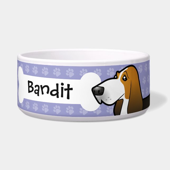 Cartoon Basset Hound (Front)