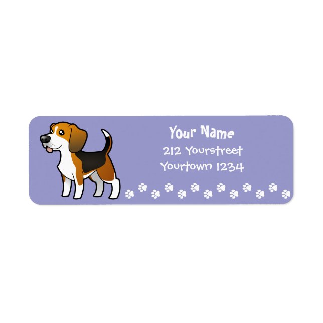 Cartoon Beagle (Front)