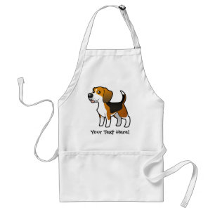Cartoon Beagle Standard Apron