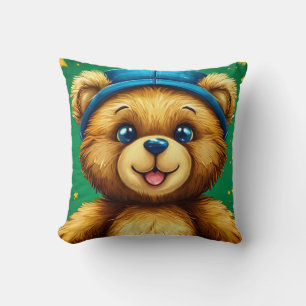 Cartoon bear cushion