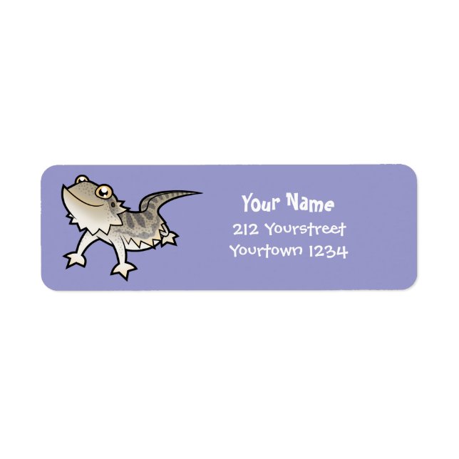 Cartoon Bearded Dragon / Rankin Dragon (Front)