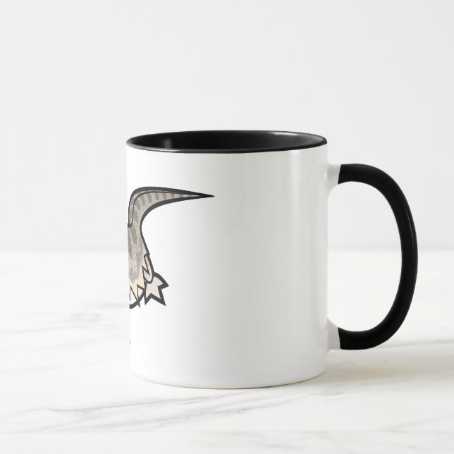 Cartoon Bearded Dragon / Rankin Dragon Mug (Right)