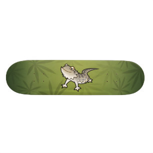 Cartoon Bearded Dragon / Rankin Dragon Skateboard