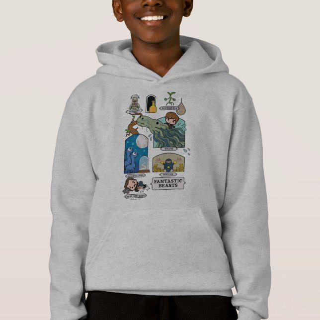 Cartoon Beasts In Habitats (Front)