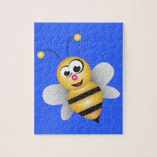 Cartoon Bee Jigsaw Puzzle