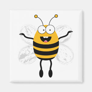 Cartoon Bee Magnet