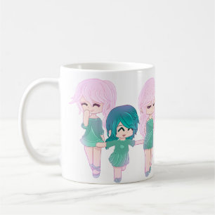 Cartoon Best Friends Mug
