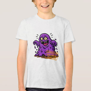 Cartoon Blob – Approved by Halloween Tri-Blend Shirt
