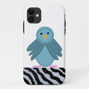 Cartoon Blue Bird iPhone 11 Case