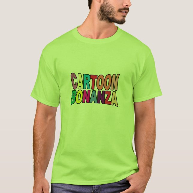 Cartoon Bonanza T-Shirt (Front)