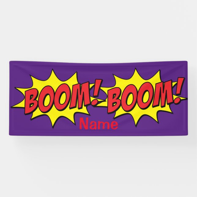 Cartoon Boom Thunder_Cove  Banner (Horizontal)