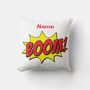 Cartoon Boom Thunder_Cove Cushion