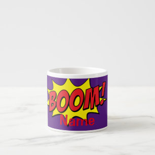 Cartoon Boom Thunder_Cove  Espresso Cup