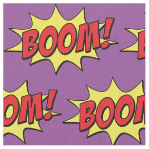 Cartoon Boom Thunder_Cove Fabric