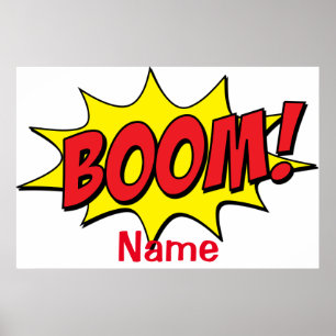 Cartoon Boom Thunder_Cove  Poster