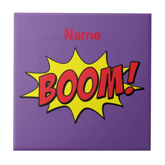 Cartoon Boom Thunder_Cove Tile (Front)