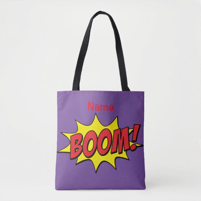 Cartoon Boom Thunder_Cove Tote Bag (Front)