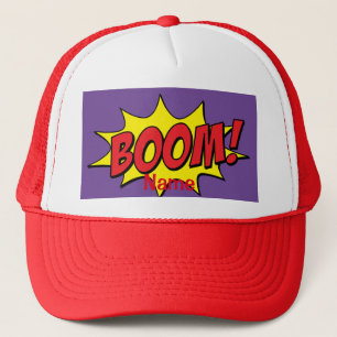 Cartoon Boom Thunder_Cove  Trucker Hat