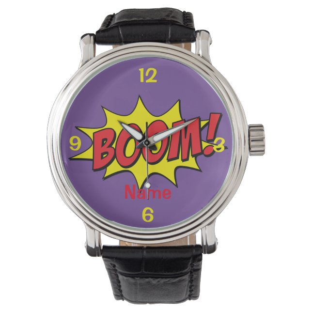 Cartoon Boom Thunder_Cove Watch (Front)