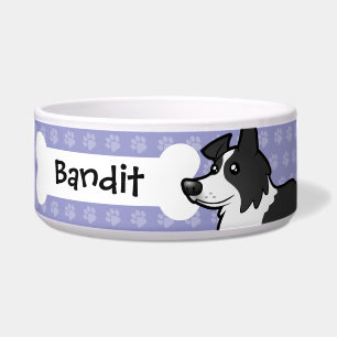 Cartoon Border Collie