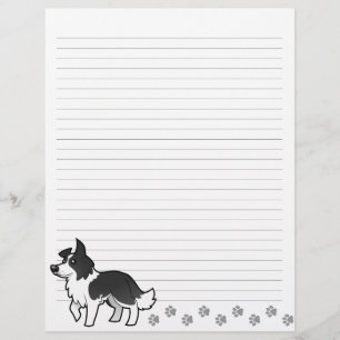 Cartoon Border Collie