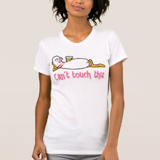 Cartoon Bowling Pin Shirt - Can't Touch This