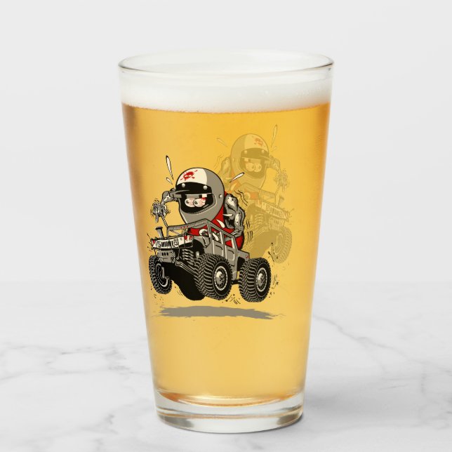 Cartoon Buggy Glass (Front Filled)