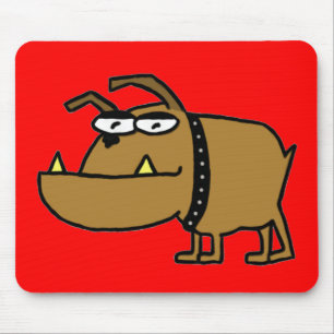 Cartoon Bulldog Mousepad