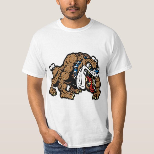 CARTOON BULLDOG T-Shirt (Front)