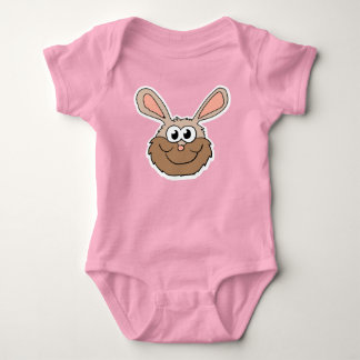 Cartoon Bunny Baby Bodysuit