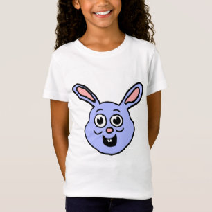 Cartoon Bunny Head T-Shirt