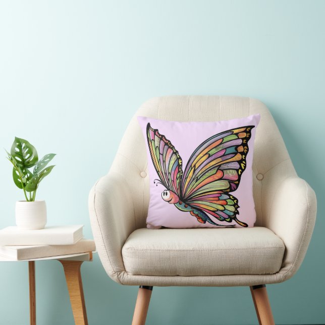 Cartoon Butterfly Cushion (Chair)