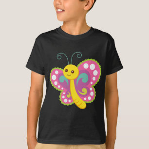 Cartoon Butterfly T-Shirt