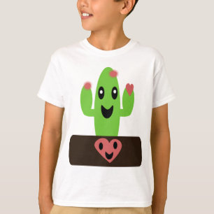 Cartoon Cactus T-Shirt