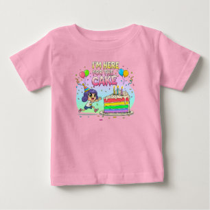 Cartoon Cake Lover-Cute Birthday Gift Baby T-Shirt