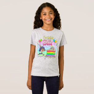 Cartoon Cake Lover-Cute Birthday Gift T-Shirt