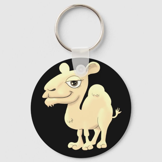 Cartoon Camel Key Ring (Front)
