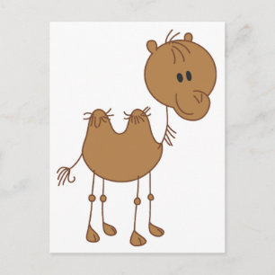 Cartoon Camel Postcard