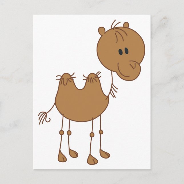 Cartoon Camel Postcard (Front)
